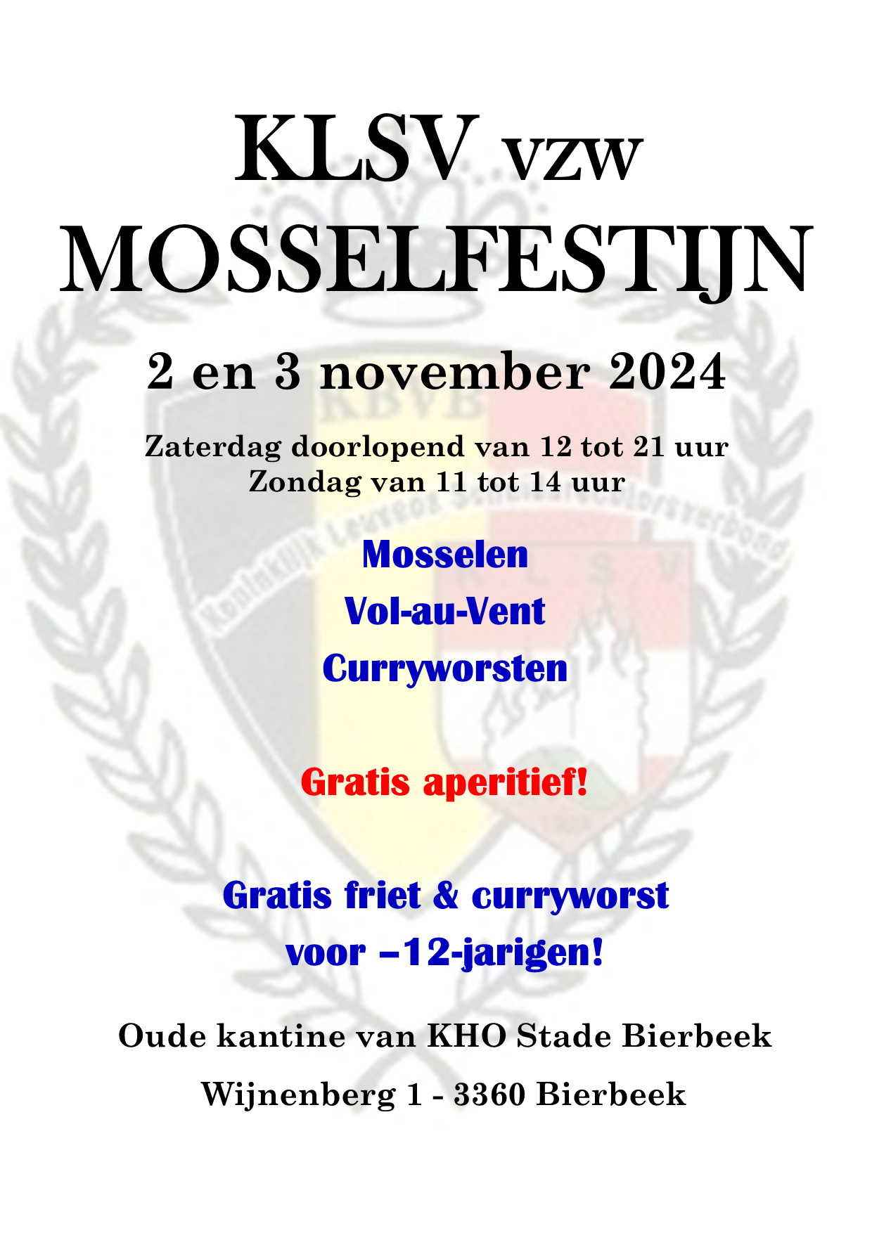 Mosselfestijn 2024